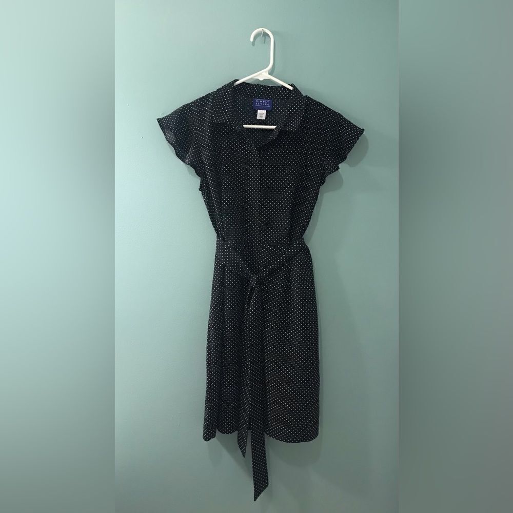 SIMPLY STYLED “Size: Small Petite” Polka Dotted Dress